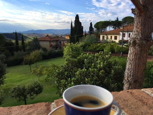 Breakfast-Time im Ferienhaus In Toscana