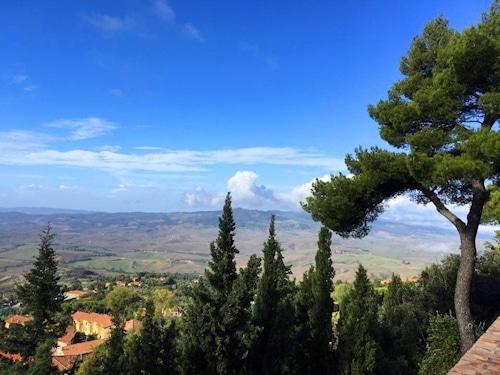 Panorama in Volterra