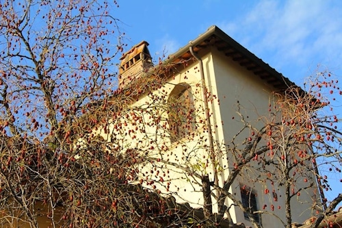 Turm der Villa Sesto Fiorentino.