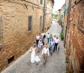Durch die Gassen des mittelalterlichen Borgo