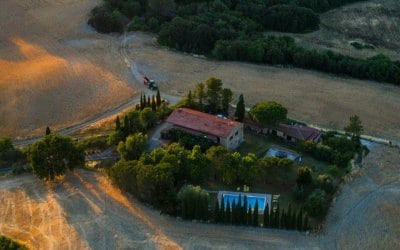 Agriturismo Pomarance 2 - Luftaufnahme