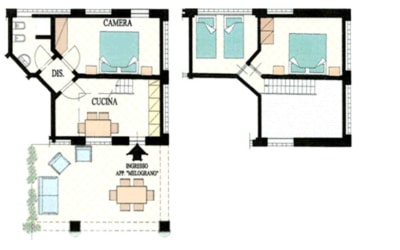 Agriturismo Peccioli 3 ME4E1 Grundriss