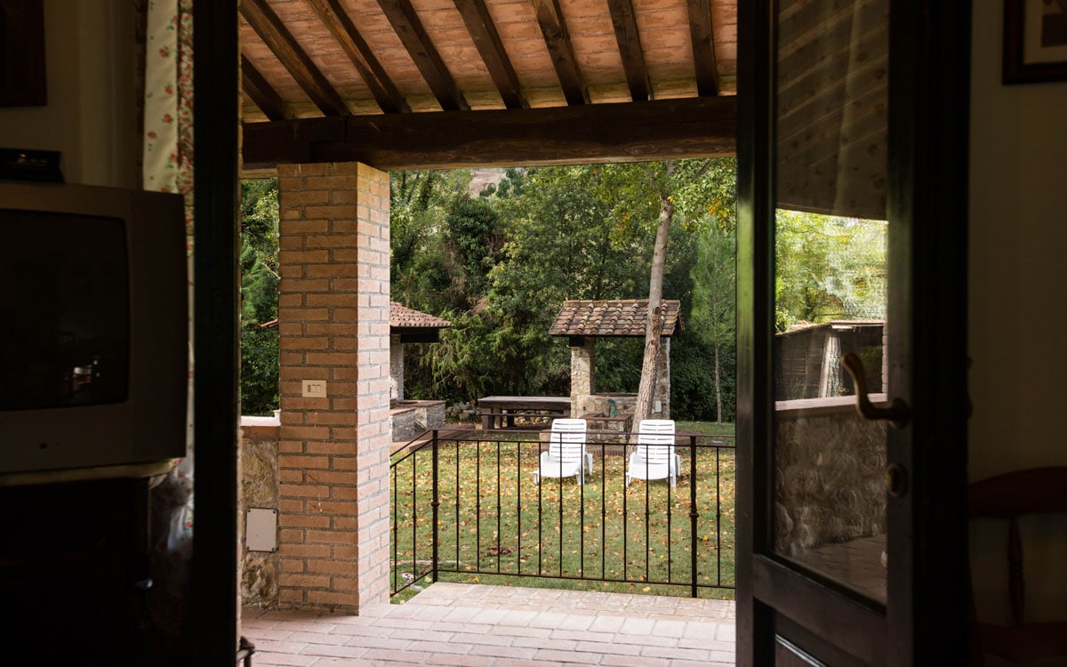 Cottage La Sassa 1 Eingang