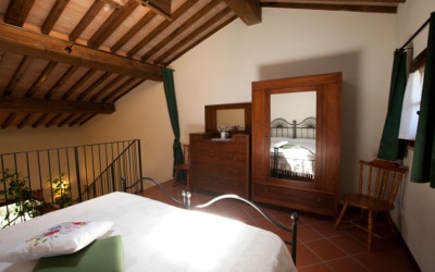Ferienhaus Toskana 2 Wohnung Melo Schlafgalerie 07