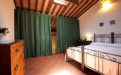Ferienhaus Toskana 2 Wohnung Pero Schlafgalerie 11
