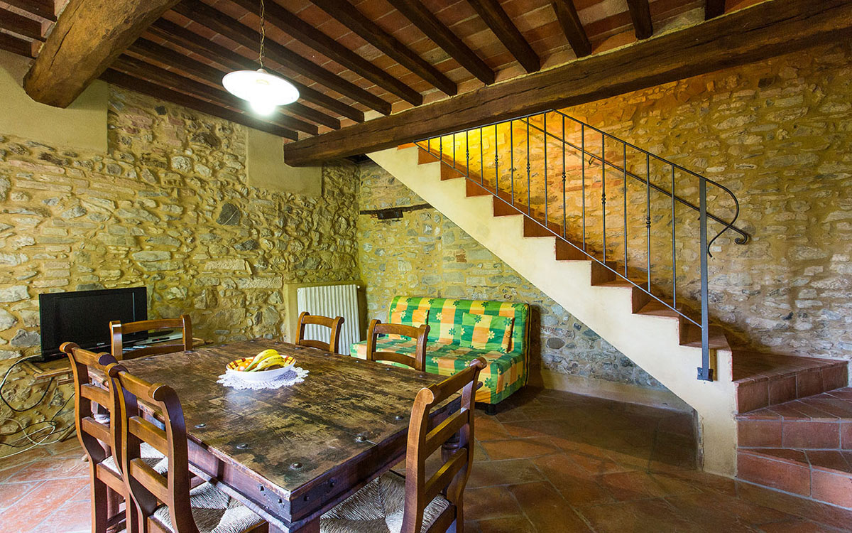 Ferienwohnung Chianni 6 Wohnküche 05 Ferienwohnung Chianni 6 Wohnküche 05