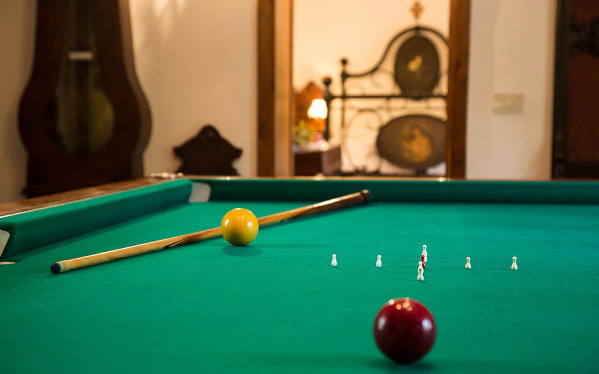 Landvilla Guardistallo Billardzimmer 07