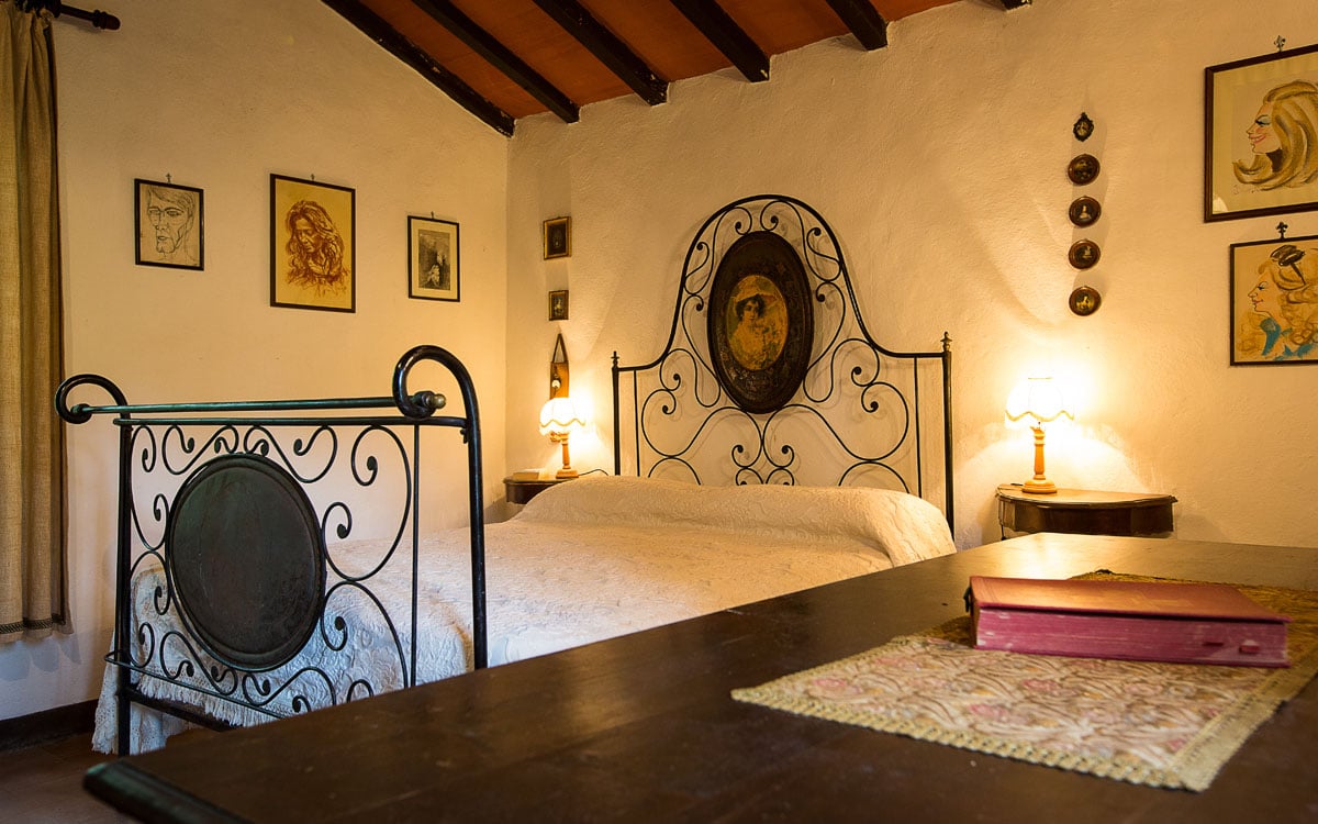 Landvilla Guardistallo Schlafzimmer 05