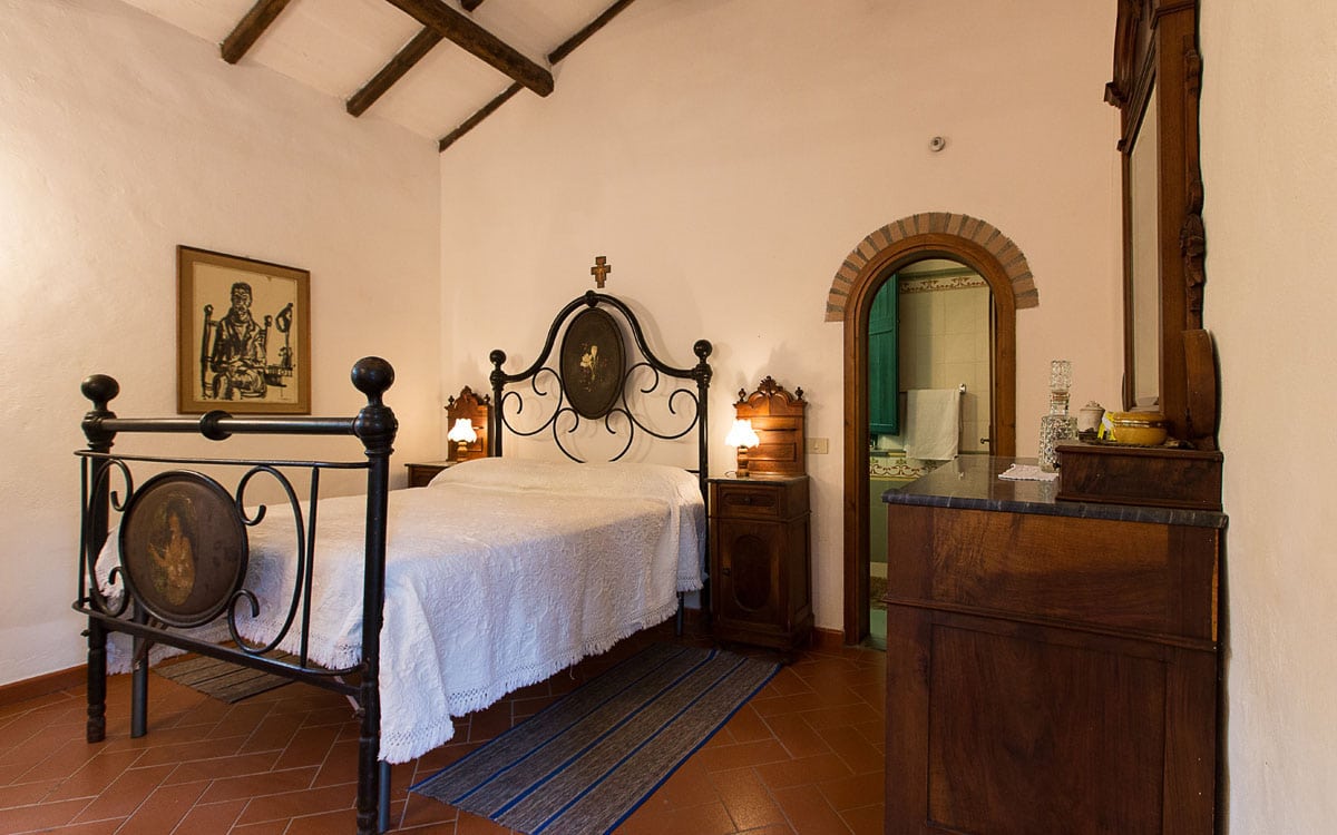 Landvilla Guardistallo Schlafzimmer 10