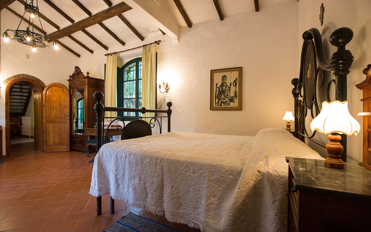 Landvilla Guardistallo Schlafzimmer 15