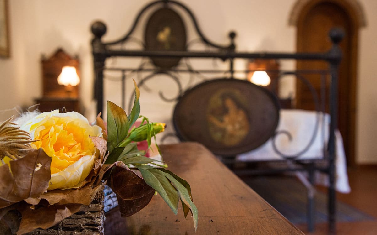 Landvilla Guardistallo Schlafzimmer 22