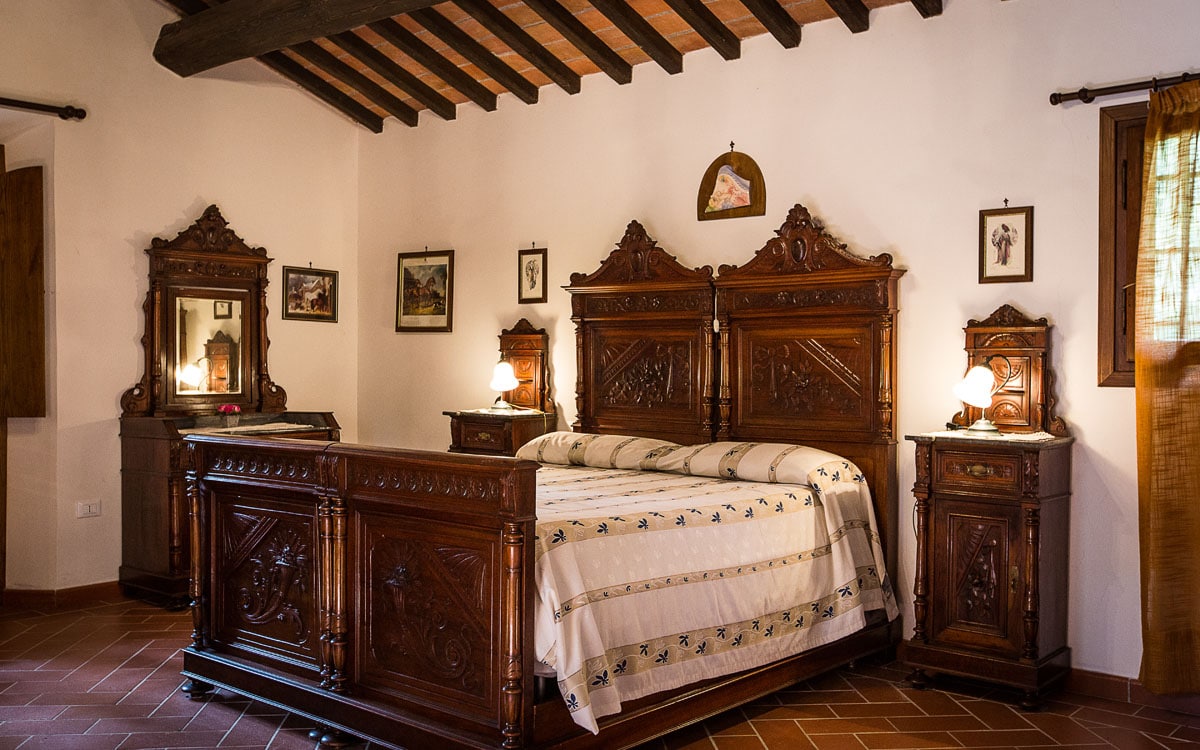 Landvilla Guardistallo Schlafzimmer 28