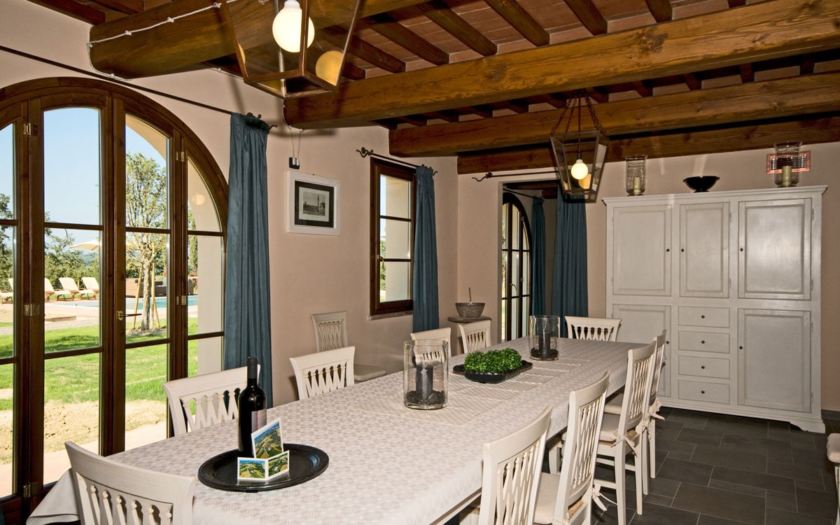 Villa Peccioli 5 Esszimmer 01 Villa Peccioli 5 Esszimmer 01