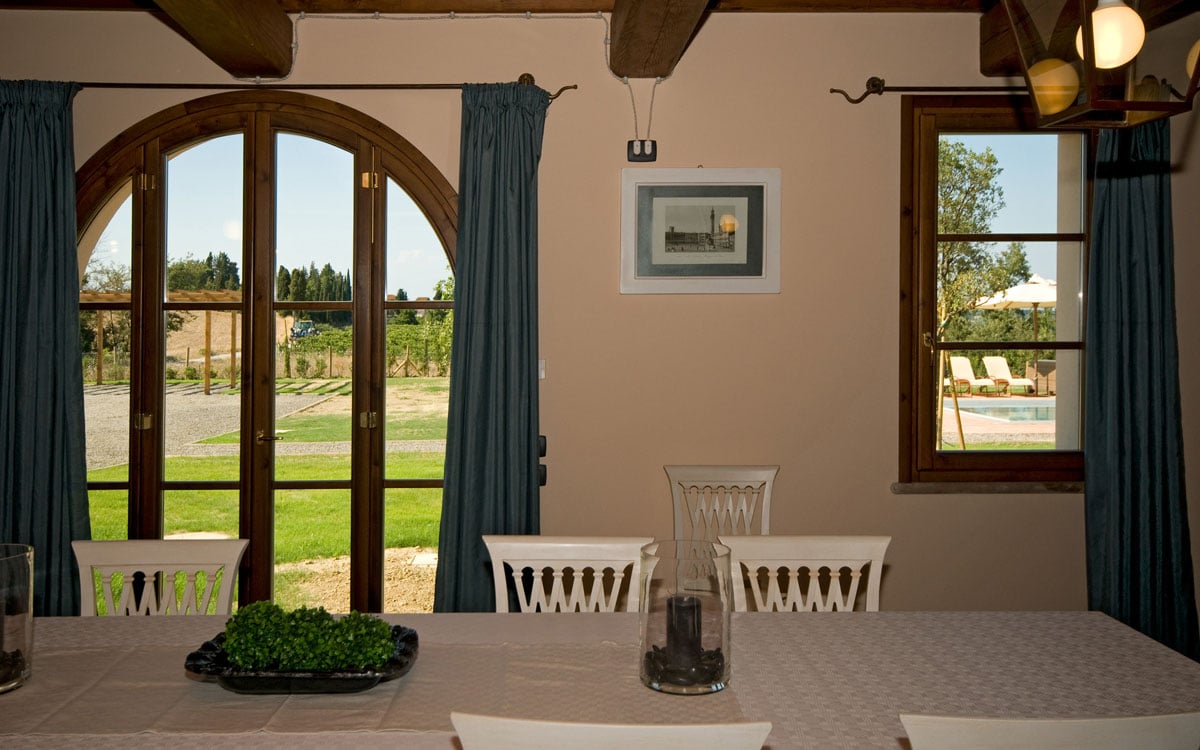 Villa Peccioli 5 Esszimmer 02 Villa Peccioli 5 Esszimmer 02