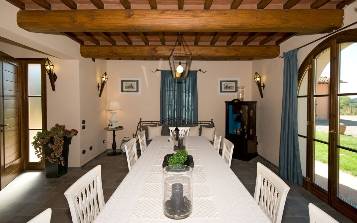 Villa Peccioli 5 Esszimmer 03 Villa Peccioli 5 Esszimmer 03