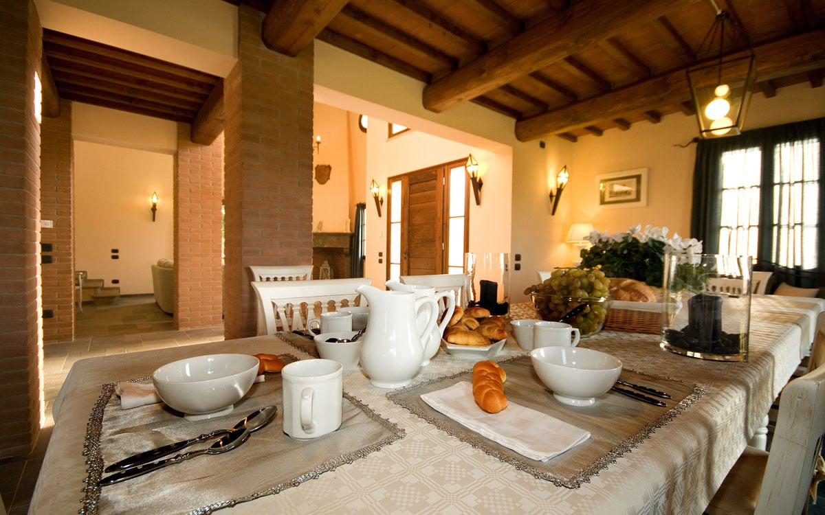 Villa Peccioli 5 Esszimmer 04 Villa Peccioli 5 Esszimmer 04