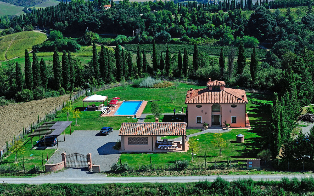 Villa Peccioli 5 Luftaufnahme 03 Villa Peccioli 5 Luftaufnahme 03