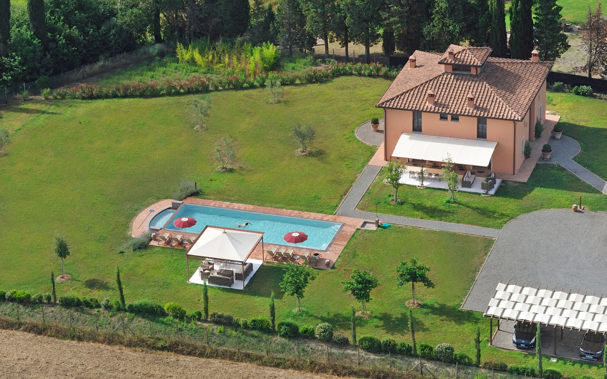 Villa Peccioli 5 Luftaufnahme 06 Villa Peccioli 5 Luftaufnahme 06