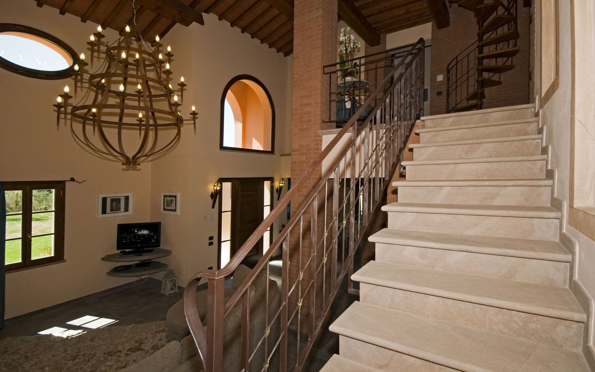 Villa Peccioli 5 Treppenhaus 02 Villa Peccioli 5 Treppenhaus 02