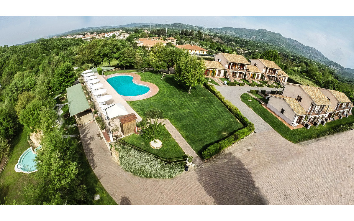 Wellness Residenz Sorano Luftaufnahme Wellness Residenz Sorano Luftaufnahme