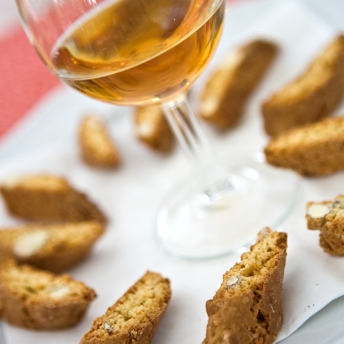 "Weinprobe direkt beim Erzeuger - Vin Santo e cantuccini"