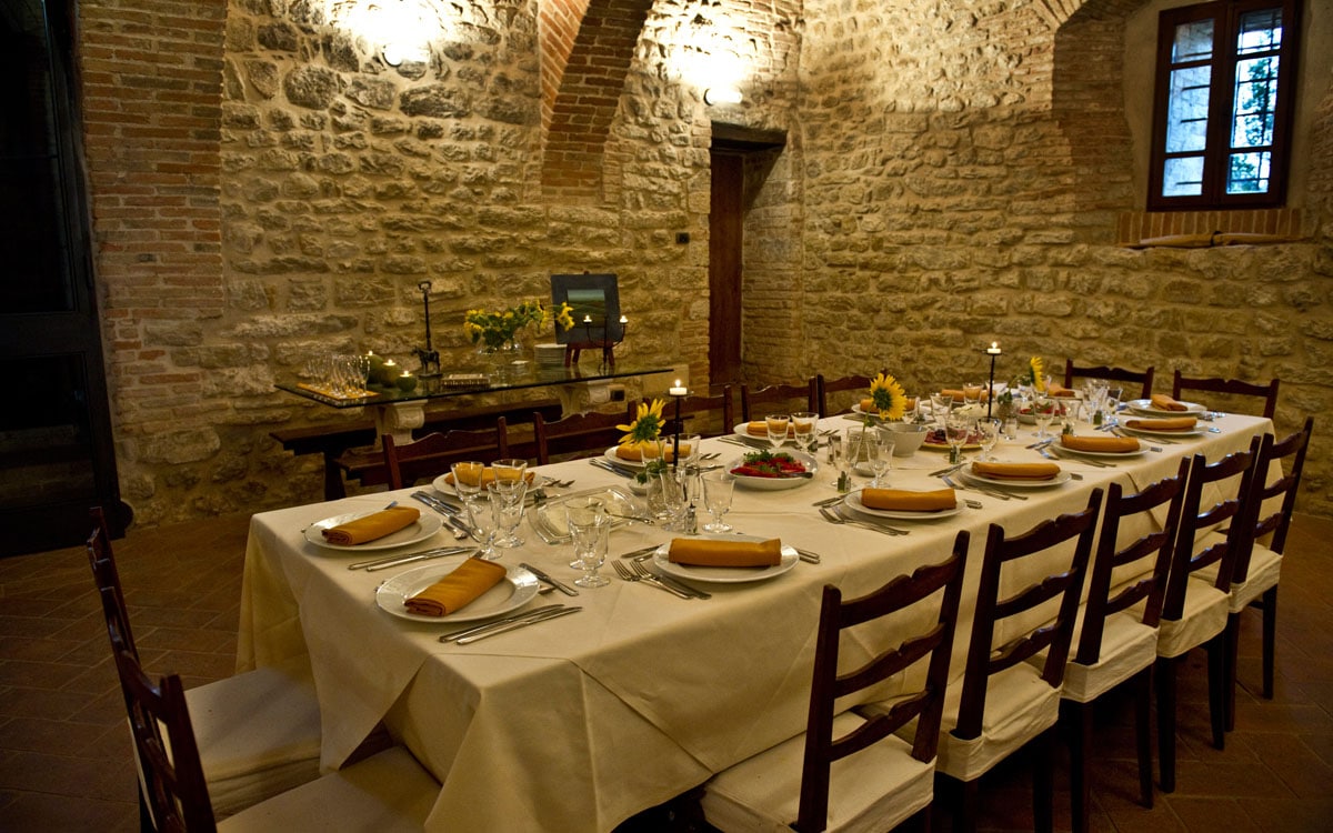 Burg Umbrien, Restaurant Burg Umbrien, Restaurant