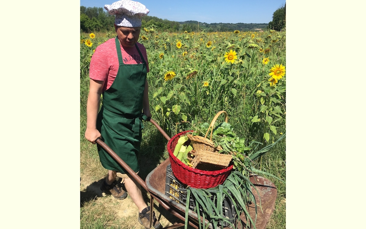 Bio-Kochkurs 10 ~ im Bio-Gemüsegarten Bio-Kochkurs 10 ~ im Bio-Gemüsegarten