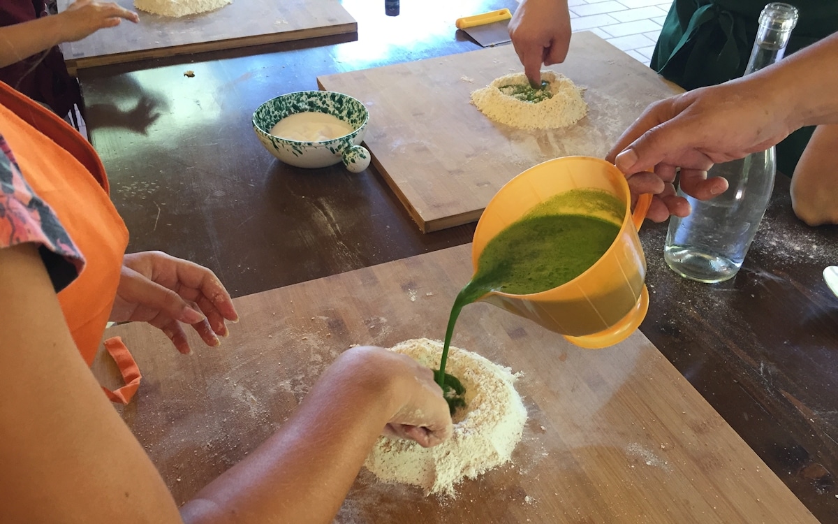 Bio-Kochkurs 15 ~ Nudelteig vorbereiten Bio-Kochkurs 15 ~ Nudelteig vorbereiten