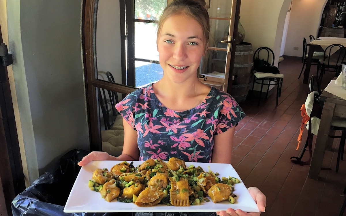 Bio-Kochkurs 32 ~ Curcuma-Tortelli mit Bio-Zucchini-Soße Bio-Kochkurs 32 ~ Curcuma-Tortelli mit Bio-Zucchini-Soße