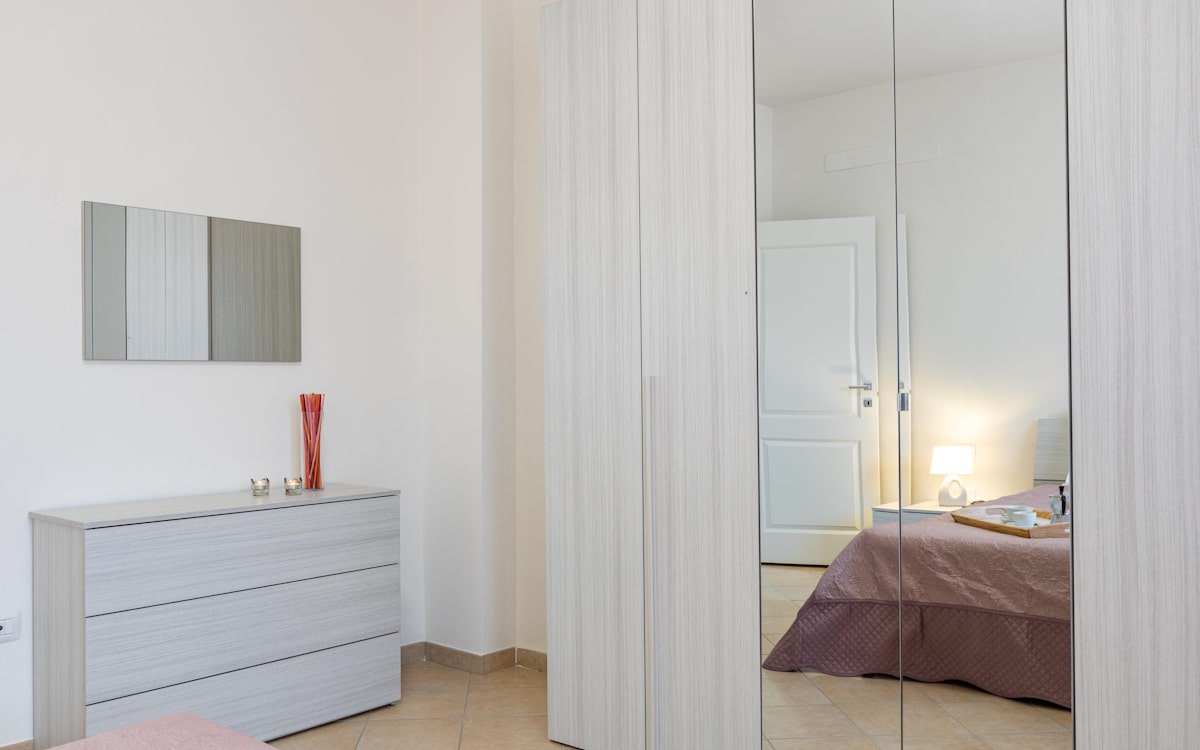 Ferienwohnung Selvatelle Schlafzimmer 1 (4) Ferienwohnung Selvatelle Schlafzimmer 1 (4)