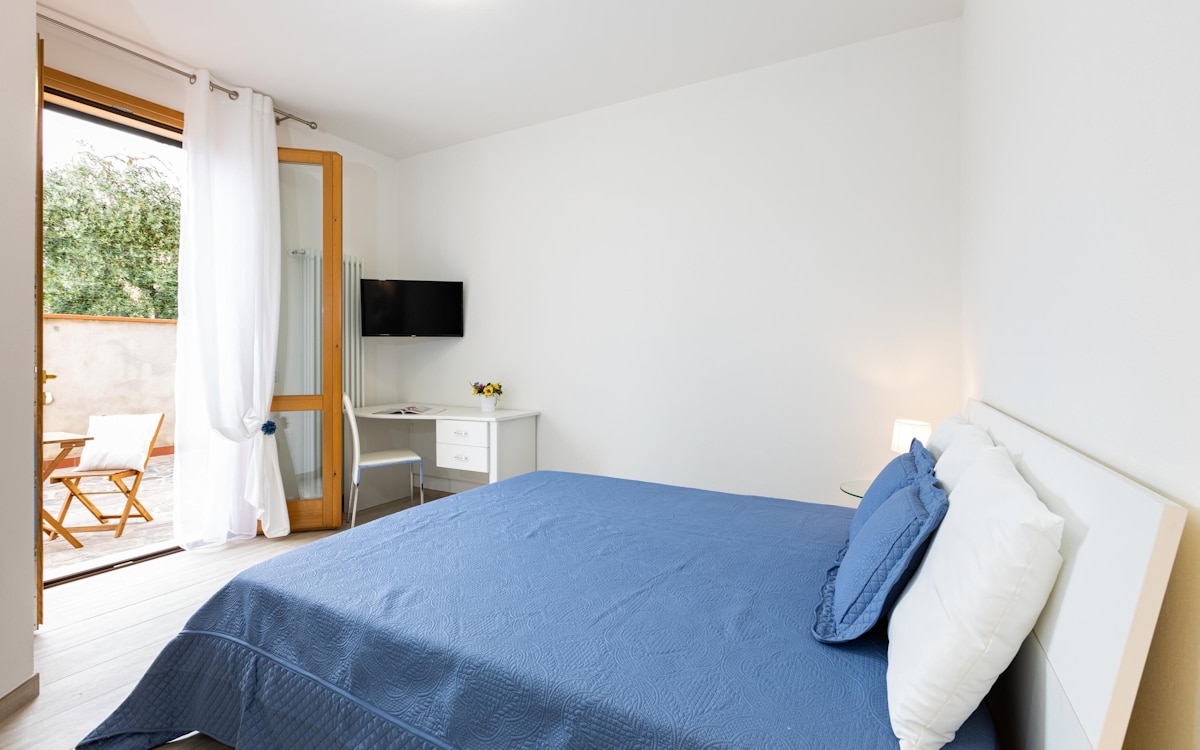 Ferienwohnung Selvatelle Schlafzimmer 2 (1) Ferienwohnung Selvatelle Schlafzimmer 2 (1)