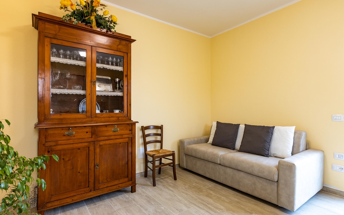 Ferienwohnung Selvatelle Wohnraum (2) Ferienwohnung Selvatelle Wohnraum (2)
