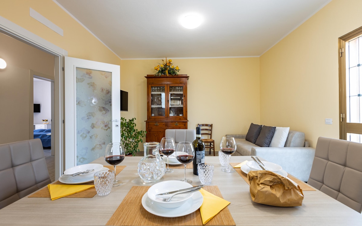 Ferienwohnung Selvatelle Wohnraum (4) Ferienwohnung Selvatelle Wohnraum (4)