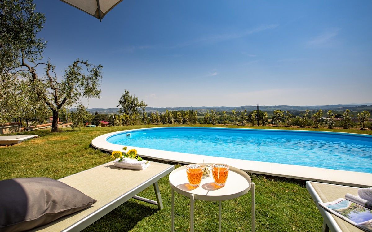 Ferienwohnung Selvatelle mit Pool (6) Ferienwohnung Selvatelle mit Pool (6)