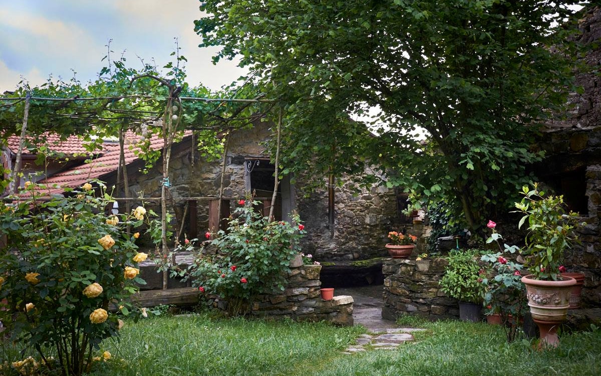 Borgo Quarrazzana Garten vor dem Pool (2) Borgo Quarrazzana Garten vor dem Pool (2)