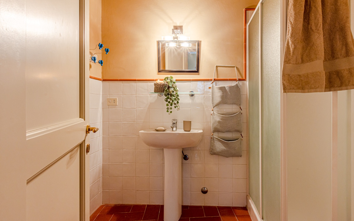 Ferienwohnung Soiana - Badezimmer (1) Ferienwohnung Soiana - Badezimmer (1)