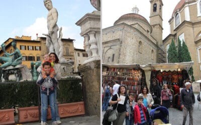 Florenz, Il Biancone und Mercato di San Lorenzo