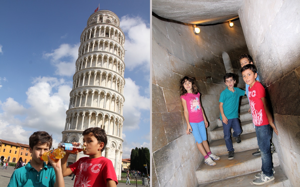 Pisa, der Schiefe Turm Pisa, der Schiefe Turm