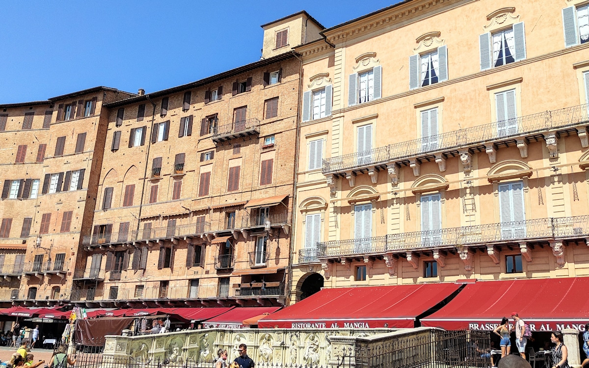 Siena Piazza del Palio (2) Siena Piazza del Palio (2)