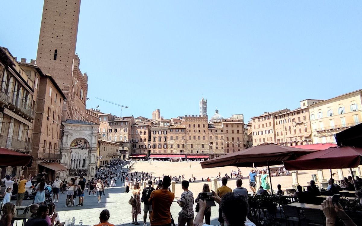 Siena Piazza del Palio (3) Siena Piazza del Palio (3)
