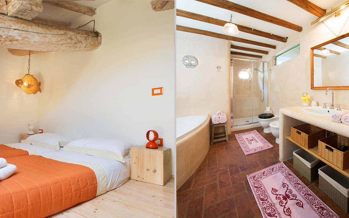 Villa Marti 4, Schlafgalerie und Bad Villa Marti 4, Schlafgalerie und Bad