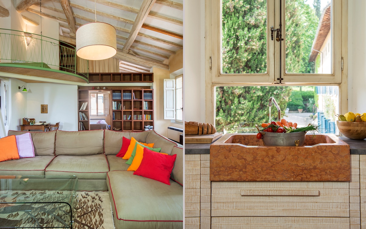 Villa Marti 4, Wohnraum und Küche Villa Marti 4, Wohnraum und Küche