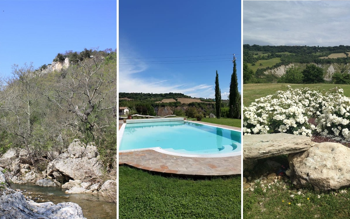 Agriturismo Saturnia Pool und Fluss Agriturismo Saturnia Pool und Fluss