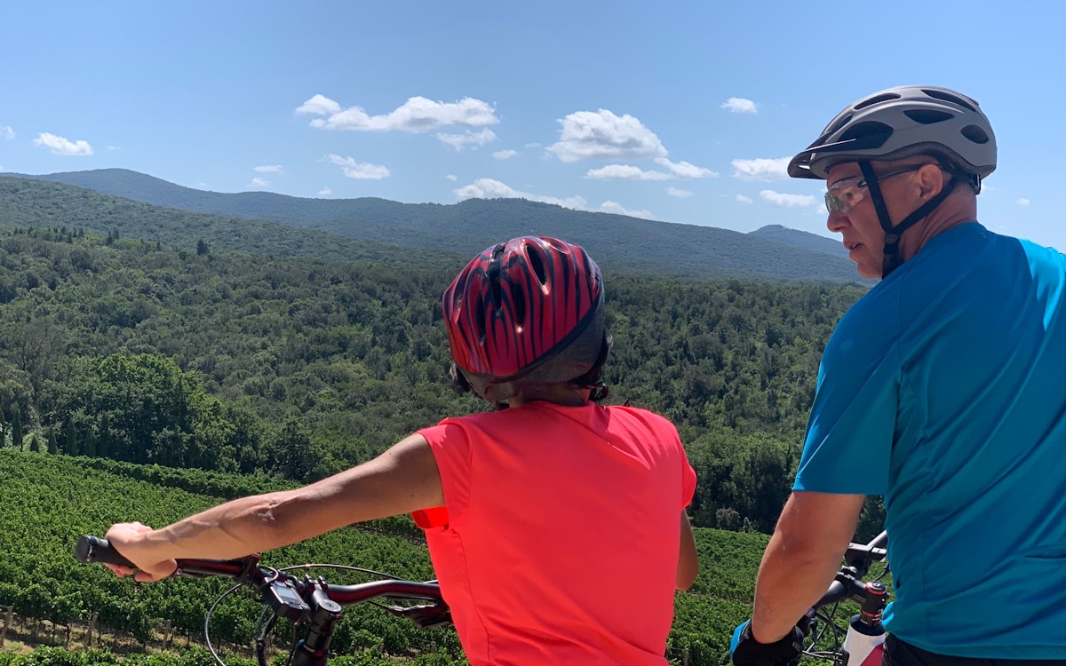 E-Bike-Tour und Weinprobe in Bolgheri - Panorma (1)