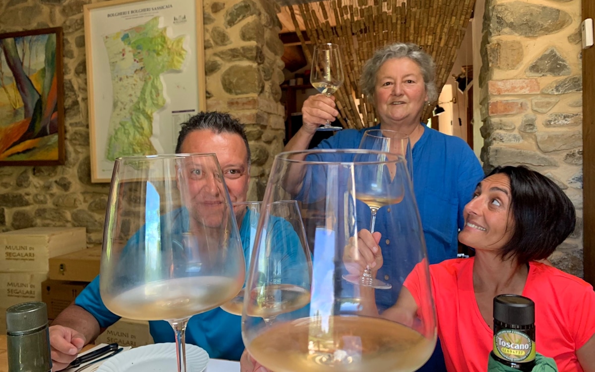 E-Bike-Tour und Weinprobe in Bolgheri - Weingut (5)
