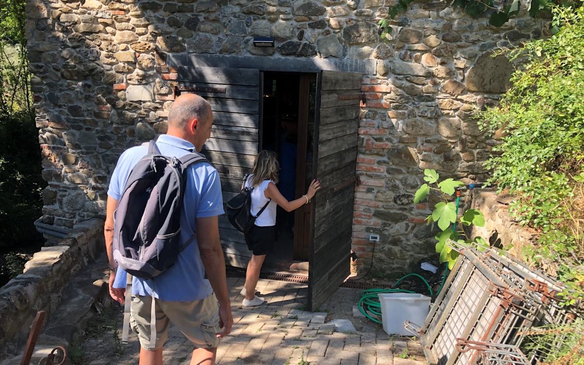 E-Bike-Tour und Weinprobe in Bolgheri - Weinkeller (15)