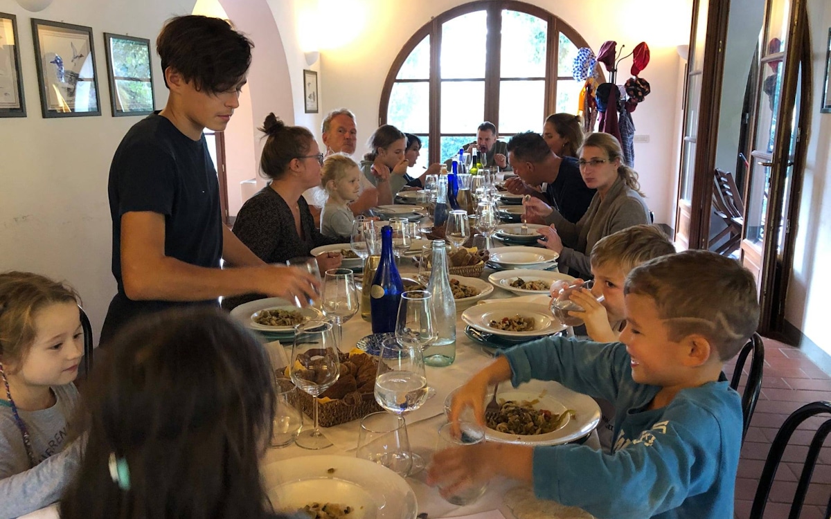 Kochkurs, Gemeinschaftsessen Kochkurs, Gemeinschaftsessen