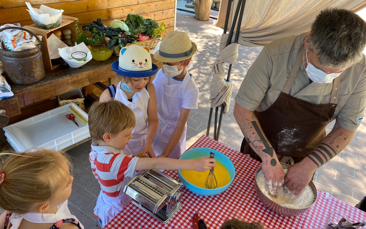 Kochkurs für Kinder in der Toskana (2) Kochkurs für Kinder in der Toskana (2)
