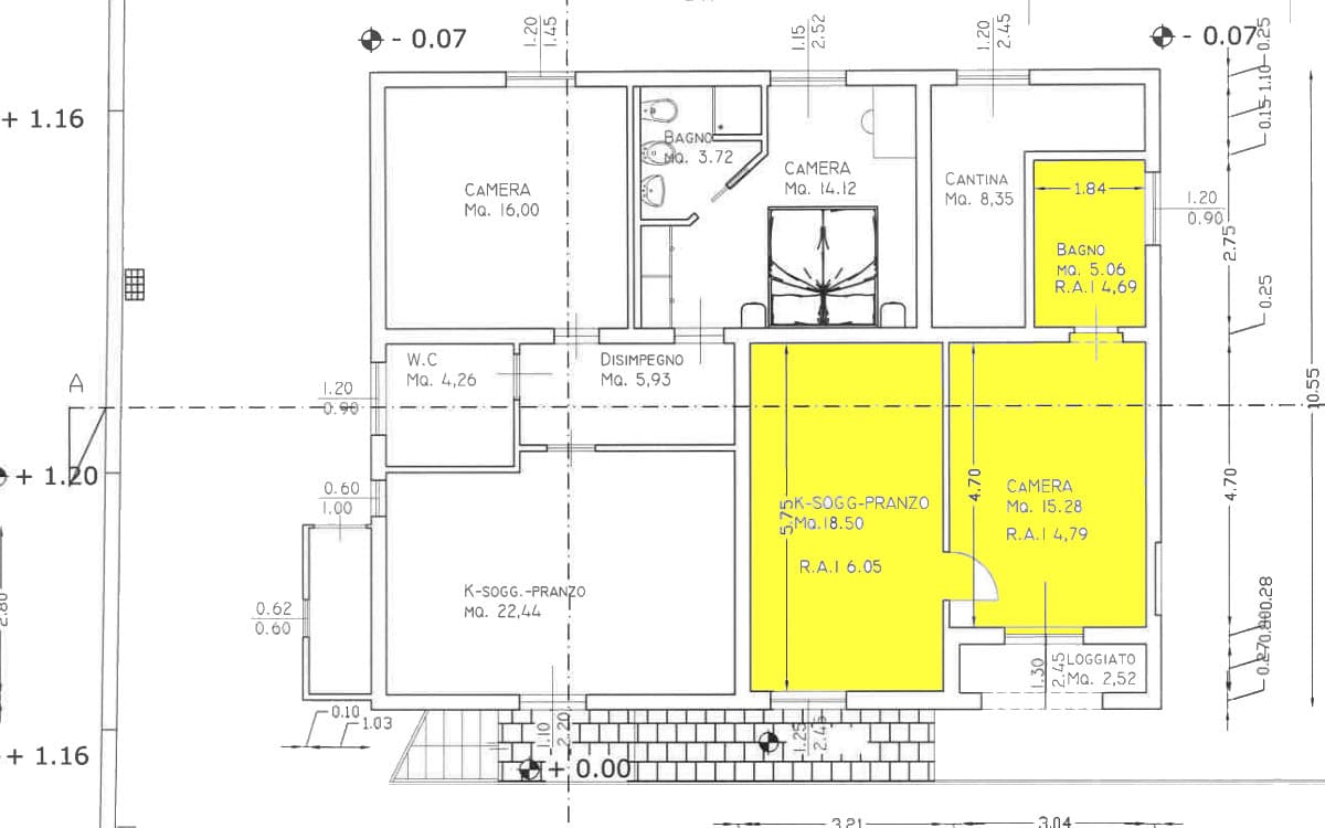 Grundriss Fewo Piccolo
