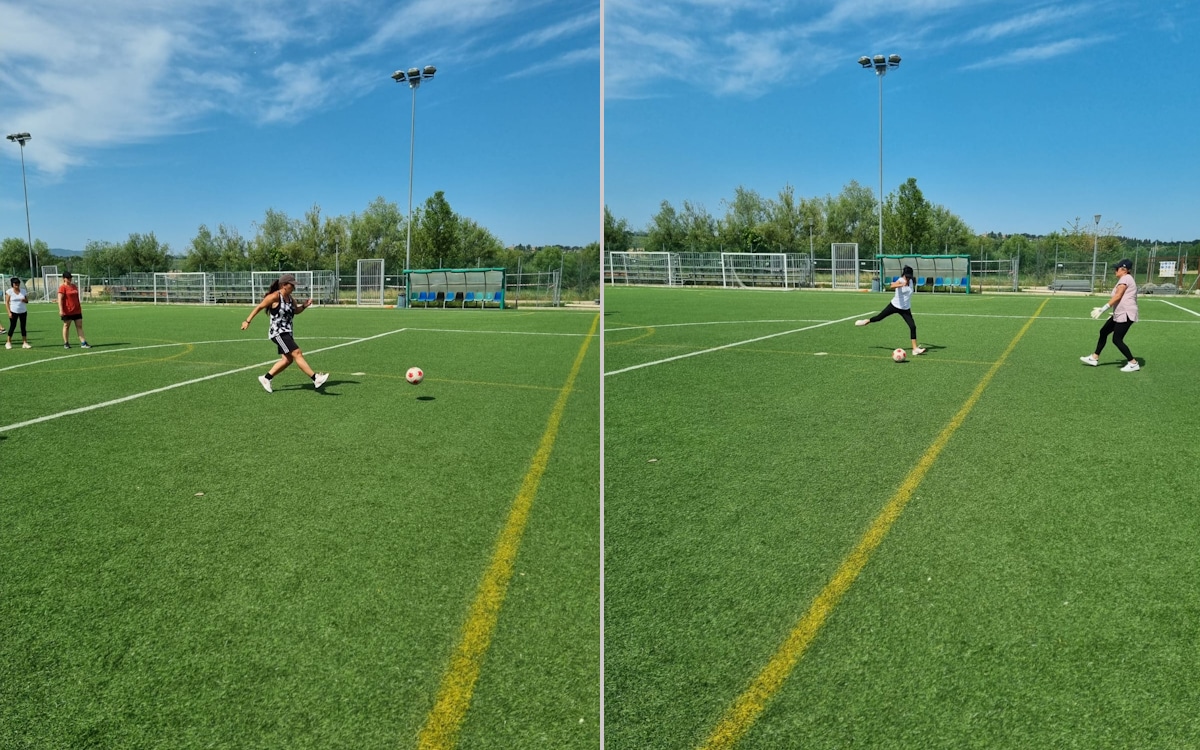 Toskana-Fußball-Camp, Mamas in Action (2) Toskana-Fußball-Camp, Mamas in Action (2)